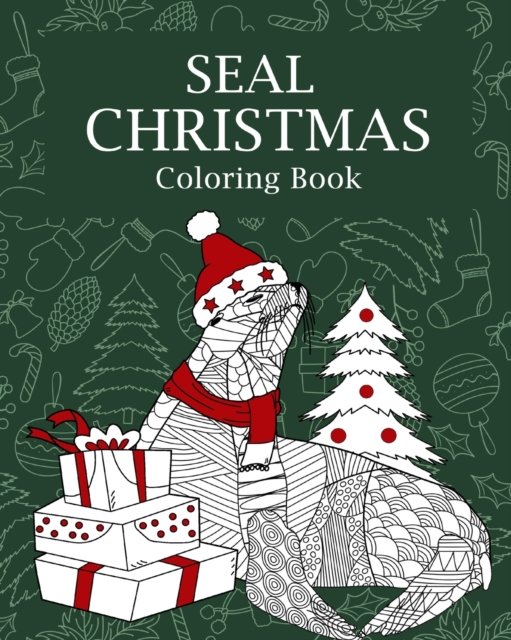 Cover for Paperland · Seal Christmas Coloring Book (Paperback Bog) (2024)