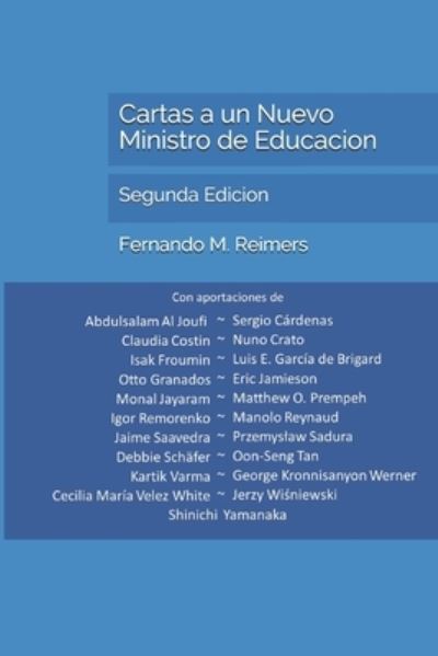 Cover for Fernando M Reimers · Cartas a un nuevo Ministro de Educacion (Taschenbuch) (2019)