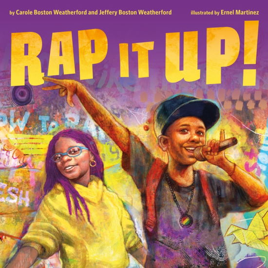 Cover for Carole Boston Weatherford · Rap It Up! (Hardcover Book) (2025)