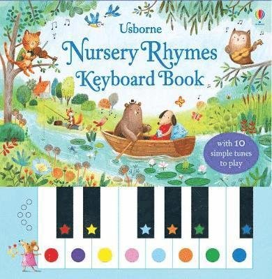 Cover for Sam Taplin · Nursery Rhymes Keyboard Book (Spiral Book) (2019)