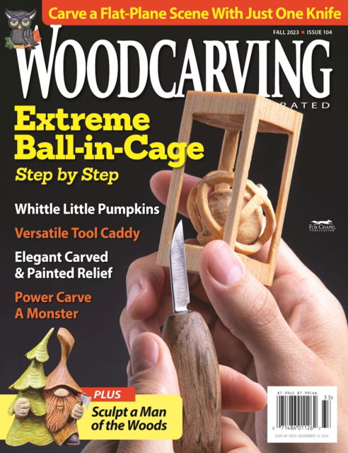 Cover for Editors of Woodcarving Illustrated · Woodcarving Illustrated Issue 104 Fall 2023 (Paperback Book) (2023)