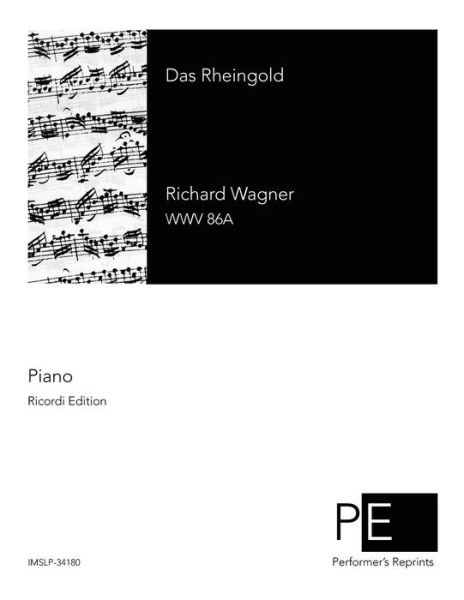 Cover for Richard Wagner · Das Rheingold (Paperback Bog) (2015)