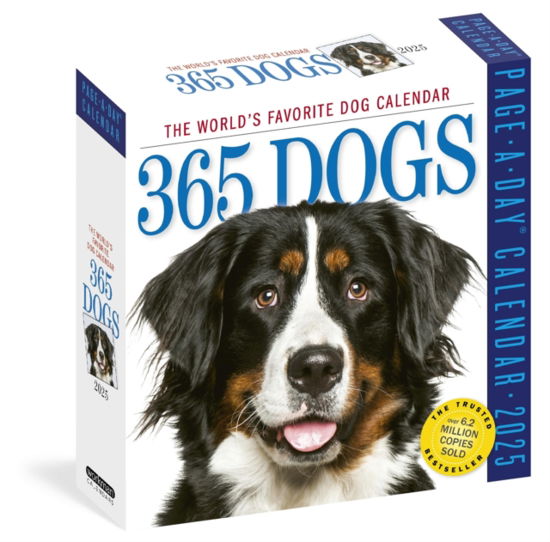 Cover for Workman Calendars · 365 Dogs Page-A-Day® Calendar 2025: The World's Favourite Dog Calendar (Kalender) (2024)