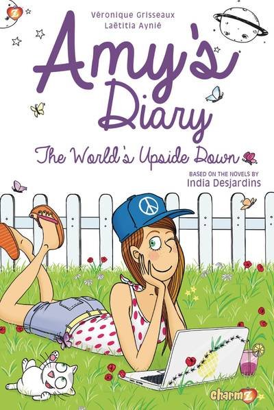 Cover for Veronique Grisseaux · Amy's Diary #2: The World's Upside Down (Hardcover bog) (2019)