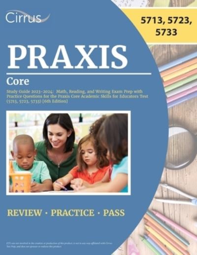 Cover for Cox · Praxis Core Study Guide 2023-2024 (Book) (2022)