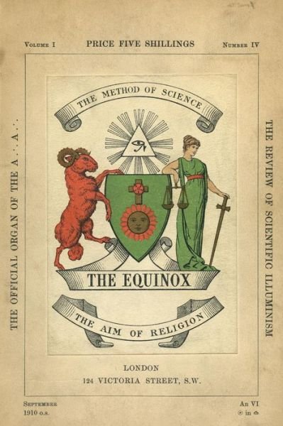 Cover for Crowley Aleister Crowley · The Equinox: Keep Silence Edition, Vol. 1, No. 4 (Hardcover bog) (2018)