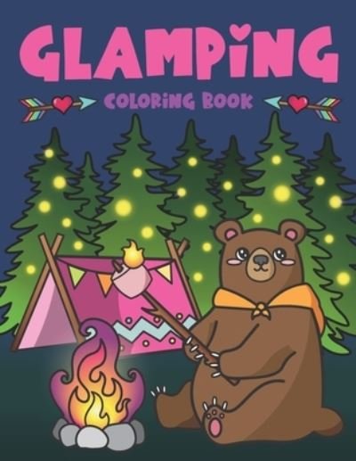 Cover for Nyx Spectrum · Glamping Coloring Book (Paperback Book) (2019)