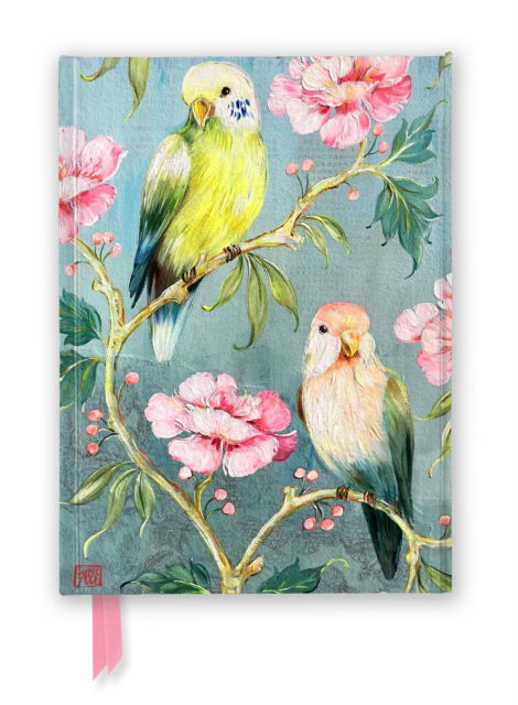 Cover for Sophie Adde: Two Parakeets (Foiled Journal) - Flame Tree Notebooks (Skrivemateriell) (2026)
