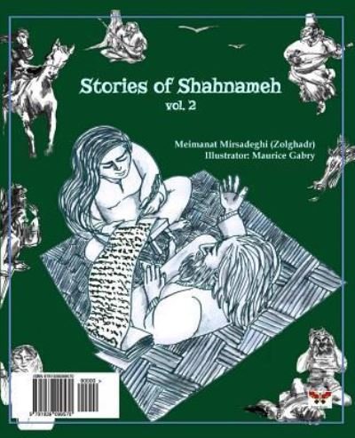 Cover for Meimanat Mirsadeghi (Zolghadr) · Stories of Shahnameh Vol. 2 (Persian / Farsi Edition) (Paperback Book) [Farsi edition] (2016)