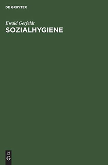 Cover for Ewald Gerfeldt · Sozialhygiene (Book) (1955)
