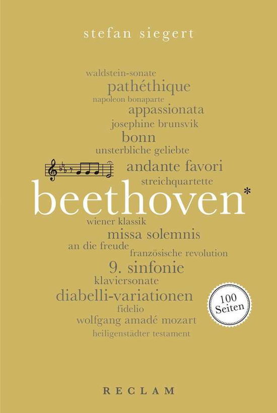 Cover for Siegert · Beethoven. 100 Seiten (Book)