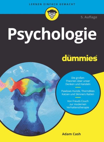 Cover for Cash, Adam (Chapman University, Orange, CA) · Psychologie fur Dummies - Fur Dummies (Paperback Book) [5. Auflage edition] (2022)