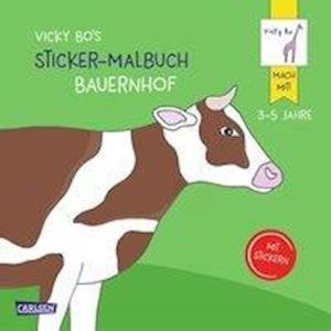 Bo:vicky Bo's Sticker-malbuch Bauernhof - Bo - Libros -  - 9783551271570 - 