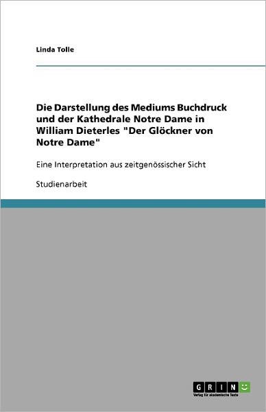 Cover for Tolle · Die Darstellung des Mediums Buchd (Book) [German edition] (2009)