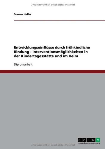 Cover for Heller · Entwicklungseinflüsse durch früh (Bok) [German edition] (2013)
