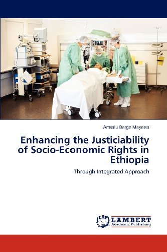Cover for Amsalu Darge Mayessa · Enhancing the Justiciability of Socio-economic Rights in Ethiopia: Through Integrated Approach (Pocketbok) (2012)
