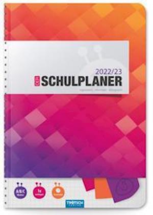 Cover for Trötsch Verlag GmbH · Trötsch Schulplaner Bunt 2022/2023 (Paperback Book) (2022)