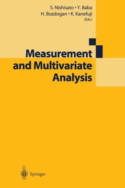 Shizuhiko Nishisato · Measurement and Multivariate Analysis (Taschenbuch) (2014)