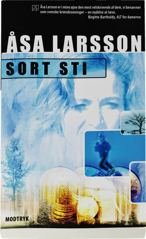 Cover for Åsa Larsson · Åsa Larsson: Sort sti (Sewn Spine Book) [1.º edición] (2013)