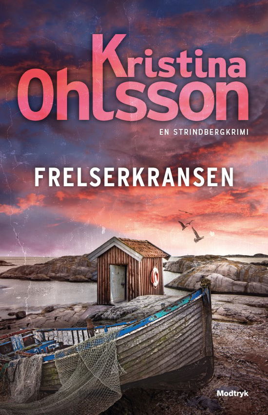 Cover for Kristina Ohlsson · Strindbergserien: Frelserkransen (Gebundesens Buch) [1. Ausgabe] (2025)