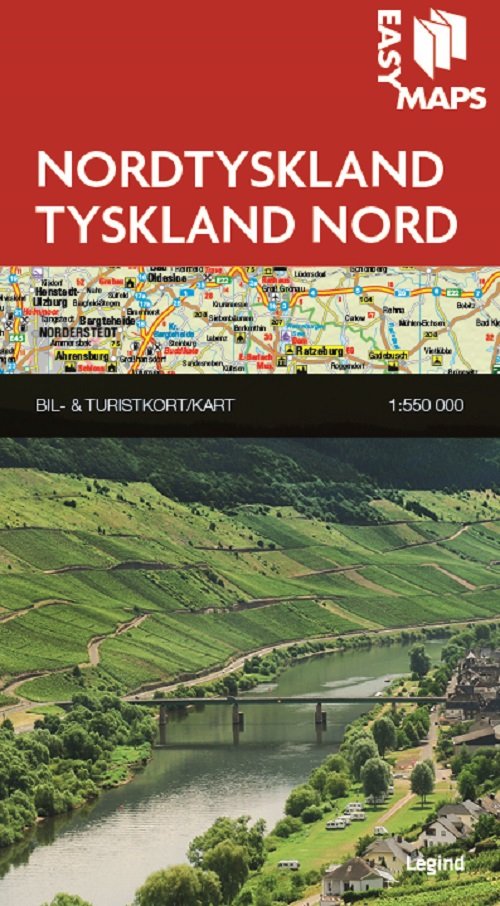 Cover for Legind A/S · Easy Maps - Lande og regioner: Easy Maps - Nordtyskland (Map) [1st edition] (2015)