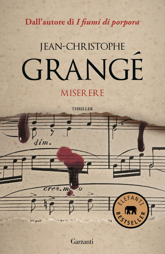 Cover for Jean-Christophe Grangé · Miserere. Ediz. Illustrata (Book)