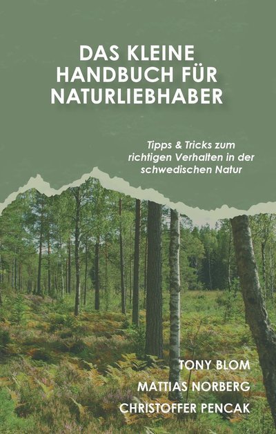 Cover for Tony Blom · Ein kleines Handbuch für Naturliebhaber (Book) (2024)