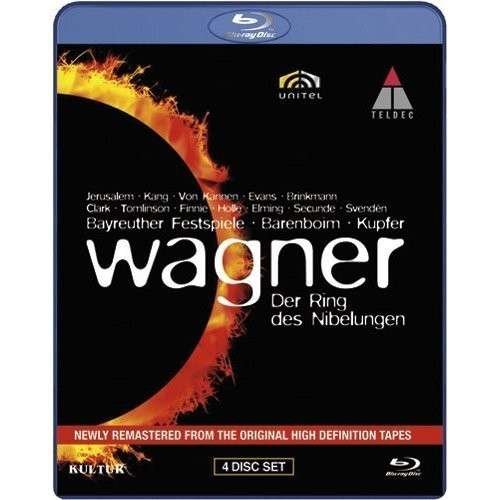 Cover for Barenboim, Daniel &amp; Wagner · Wagner: Der Ring Des Nibelungen (Blu-ray) (2012)