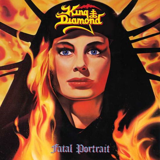 Cover for King Diamond · Fatal Portrait (Re-issue) (Orange Marble Vinyl) (LP) [Coloured edition] (2020)