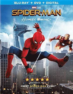 Cover for Spider-man: Homecoming (Blu-Ray) (2017)