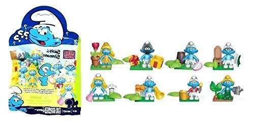 The Smurfs 1 Figure and 1 Block - Mega Bloks - Merchandise - Mega Brands - 0065541107571 - 