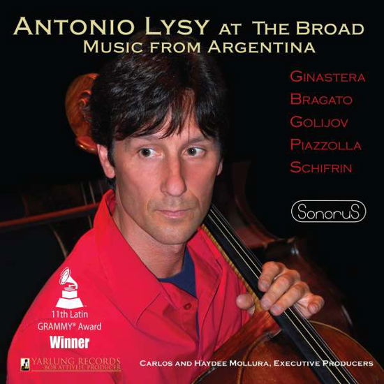 Cover for Piazzolla / Lysy · Antonio Lysy at the Broad (CD) (2022)