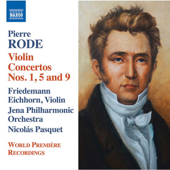 Cover for Rode / Eichhorn / Pasquet / Jena Philharmonic · Violin Cons 1 5 &amp; 9 (CD) (2015)