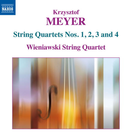 String Quartets Nos 1-4 - Meyer / Wieniawski Quartet - Música - NAXOS - 0747313316571 - 24 de setembro de 2013
