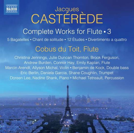 Cover for J. Casterede · Complete Works for Flute Vol.3 (CD) (2020)
