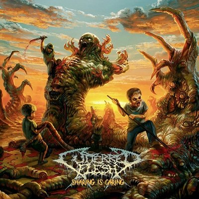 Cover for Cutterred Flesh · Sharing Is Caring (CD) [Digipak] (2022)