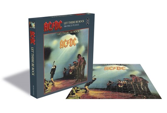 Cover for AC/DC · AC/DC Let There Be Rock (500 Piece Jigsaw Puzzle) (Jigsaw Puzzle) (2020)