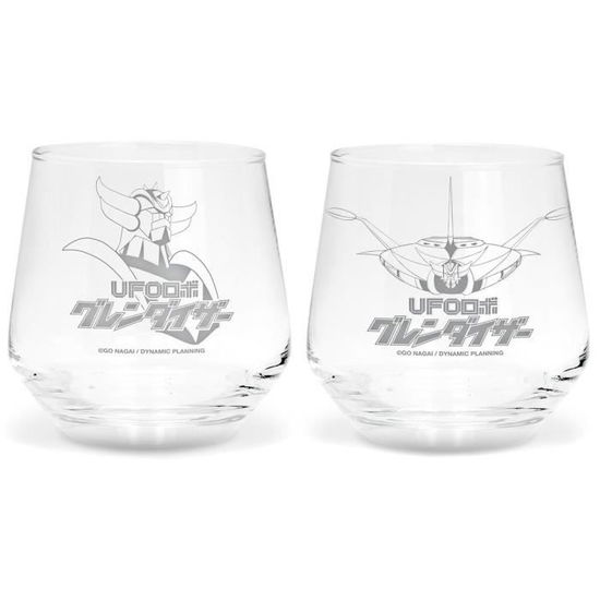 Grendizer - Goldorak - Set De 2 Verres 300Ml - Abystyle - Gadżety -  - 3665361058571 - 