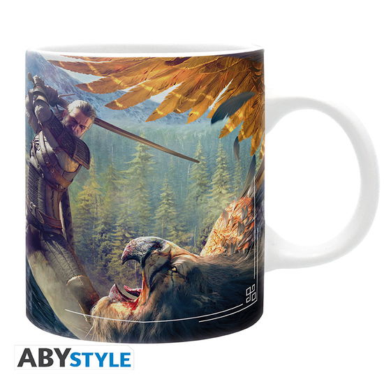 The Witcher - Mug - 320 Ml - Geralt And The Griffon - Subli X2 - The Witcher - Merchandise - ABYstyle - 3665361087571 - 