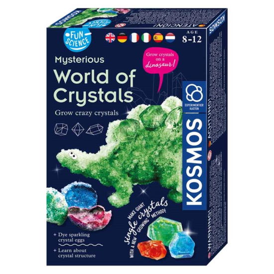 Kosmos Experimenteerset Fun Science - World Of Crystals - Kosmos Experimenteerset Fun Science - Produtos - THAMES & KOSMOS - 4002051616571 - 7 de abril de 2021