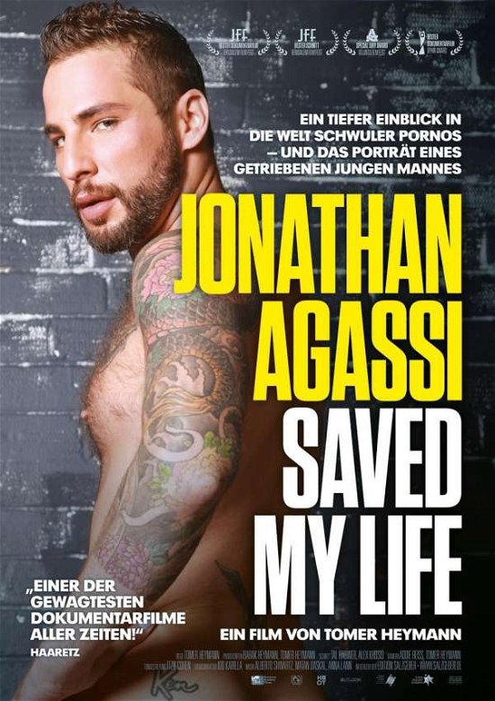 Cover for Jonathan Agassi Saved My Life (DVD) (2020)