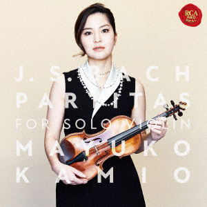 Cover for Mayuko Kamio · J.S. Bach: Partitas For Solo Violin (CD) [Japan Import edition] (2020)