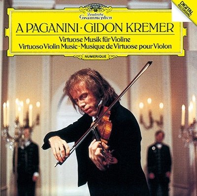 Cover for Gidon Kremer · A Paganini - Virtuoso Violin Music &lt;limited&gt; (CD) [Japan Import edition] (2022)