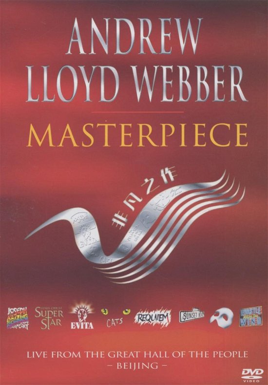 Cover for Andrew Lloyd Webber · Masterpiece (DVD)