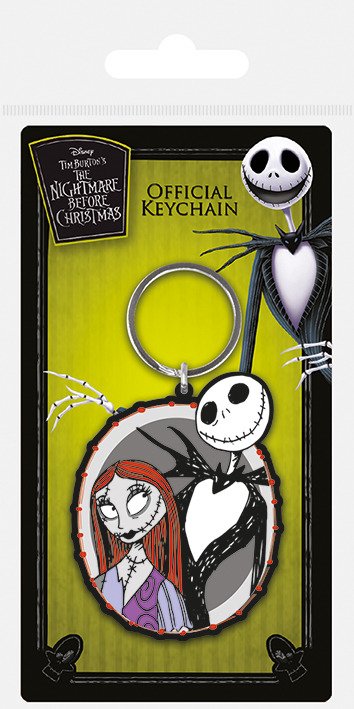 NIGHTMARE BEFORE CHRISTMAS - Rubber Keychain - Jac - Nightmare Before Christmas - Merchandise -  - 5050293388571 - 7. februar 2019