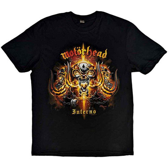 Motorhead Unisex T-Shirt: Inferno - Motörhead - Merchandise - Global - Apparel - 5055295347571 - 