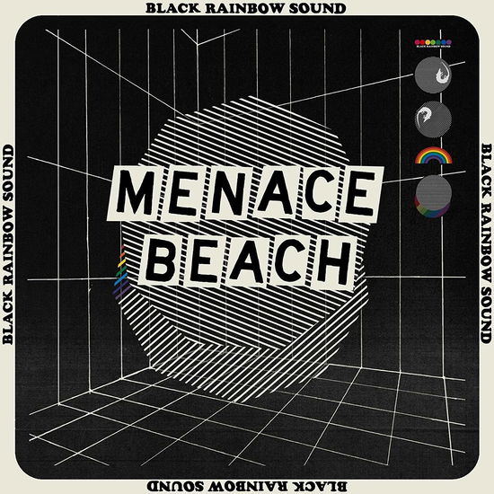 Cover for Menace Beach · Black Rainbow Sound (LP) [Coloured edition] (2018)