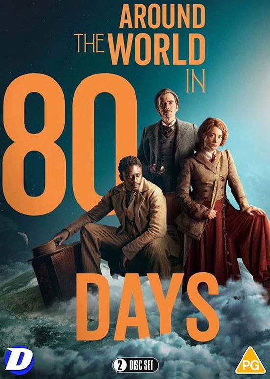 Around The World In 80 Days (2022) Complete Mini Series - Around the World in 80 Days DVD - Filmes - Dazzler - 5060797573571 - 23 de maio de 2022