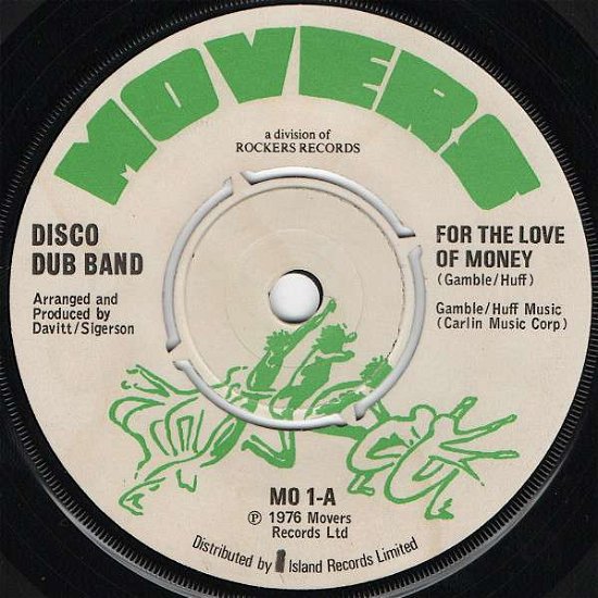 Cover for Disco Dub Band · For The Love Of Money / Disco Dub (LP) (2018)
