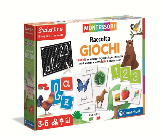 Cover for Clementoni Sapientino Montessori · Clementoni Sapientino Montessori - Raccolta Giochi (Toys)